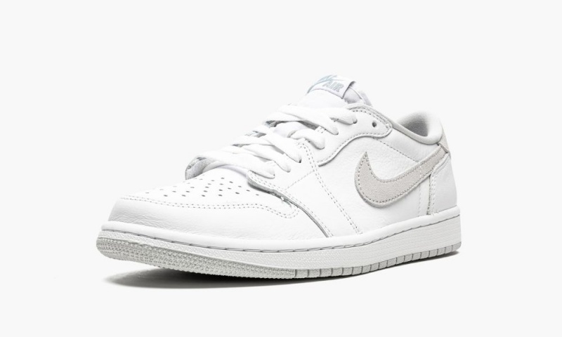 Nike Air Jordan 1 Low OG 'Neutrale Grey' Schoenen Heren Wit Grijs Nederland | 154396-GIN