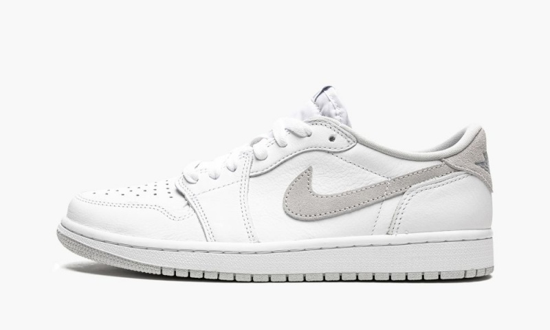 Nike Air Jordan 1 Low OG \'Neutrale Grey\' Schoenen Heren Wit Grijs Nederland | 154396-GIN