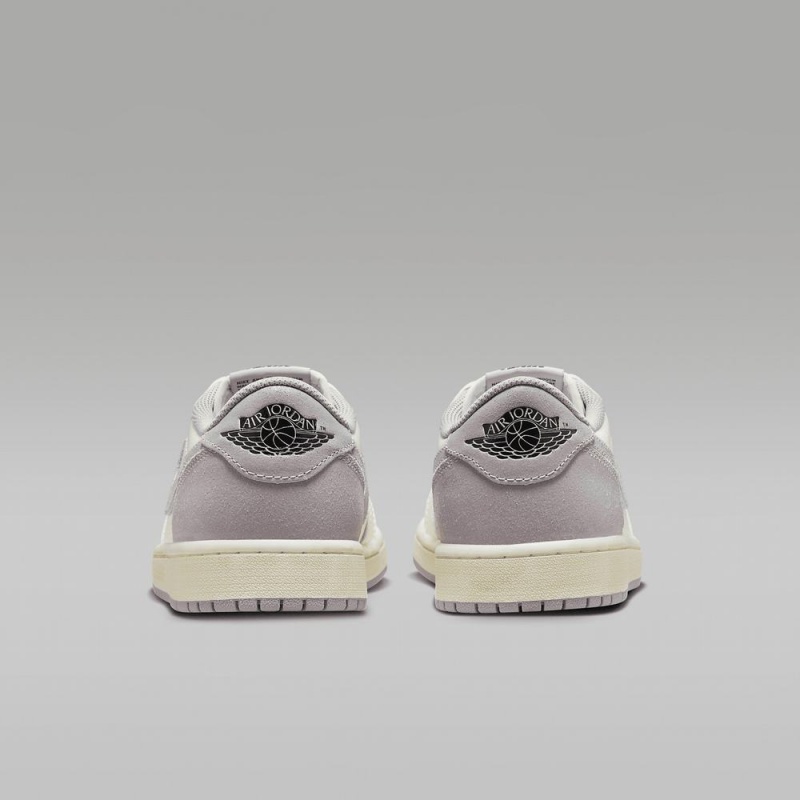 Nike Air Jordan 1 Low OG Schoenen Heren Grijs Zwart Nederland | 759486-VED