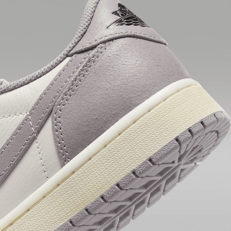 Nike Air Jordan 1 Low OG Schoenen Heren Grijs Zwart Nederland | 759486-VED