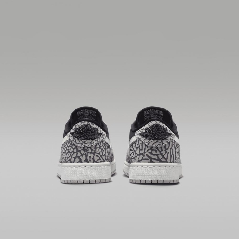 Nike Air Jordan 1 Low OG Schoenen Kinderen Zwart Wit Nederland | 581074-HYJ