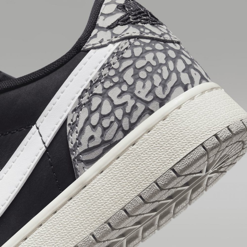 Nike Air Jordan 1 Low OG Schoenen Kinderen Zwart Wit Nederland | 581074-HYJ
