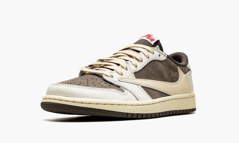Nike Air Jordan 1 Low OG 'Travis Scott - Reverse Mocha' Schoenen Heren Rood Bruin Nederland | 705493-THD