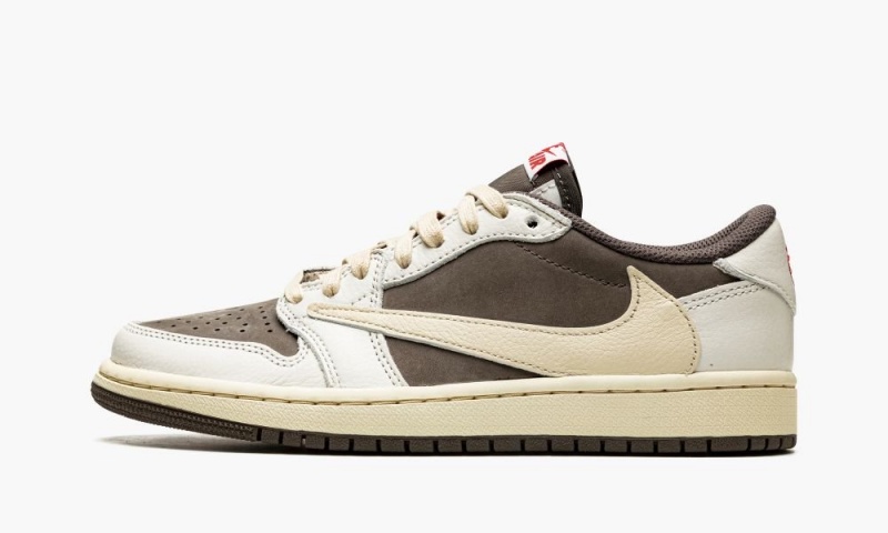 Nike Air Jordan 1 Low OG \'Travis Scott - Reverse Mocha\' Schoenen Heren Rood Bruin Nederland | 705493-THD