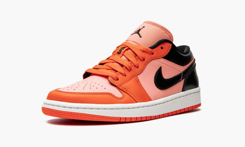 Nike Air Jordan 1 Low 'Orange Black' Schoenen Dames Oranje Zwart Nederland | 941025-YFJ