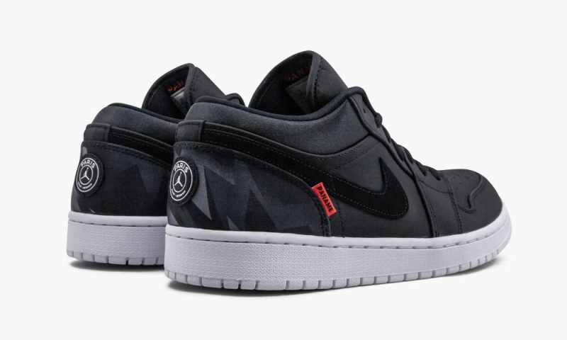 Nike Air Jordan 1 Low PSG 'PSG - Paris Saint Germain' Schoenen Heren Zwart Donkergrijs Nederland | 697132-RQT