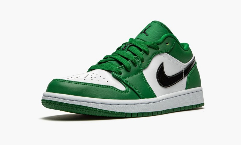Nike Air Jordan 1 Low 'Pine Green' Schoenen Heren Diepgroen Zwart Wit Nederland | 045328-JDM
