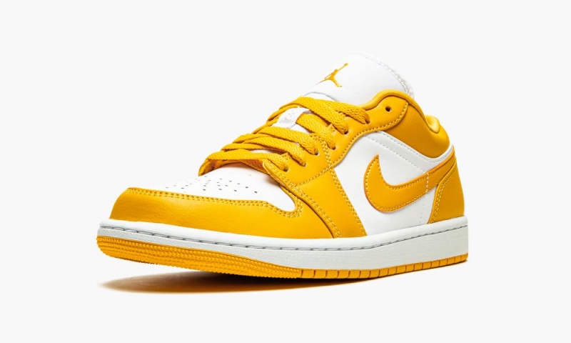 Nike Air Jordan 1 Low 'Pollen' Schoenen Heren Wit Geel Nederland | 165437-PHB