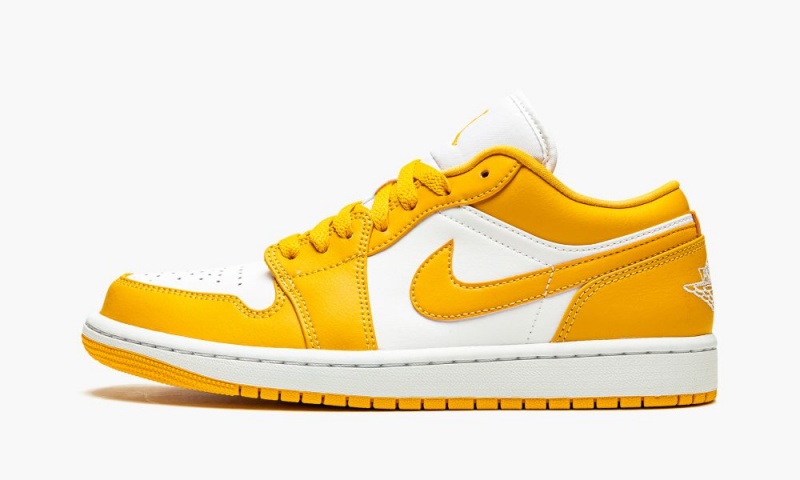 Nike Air Jordan 1 Low \'Pollen\' Schoenen Heren Wit Geel Nederland | 165437-PHB
