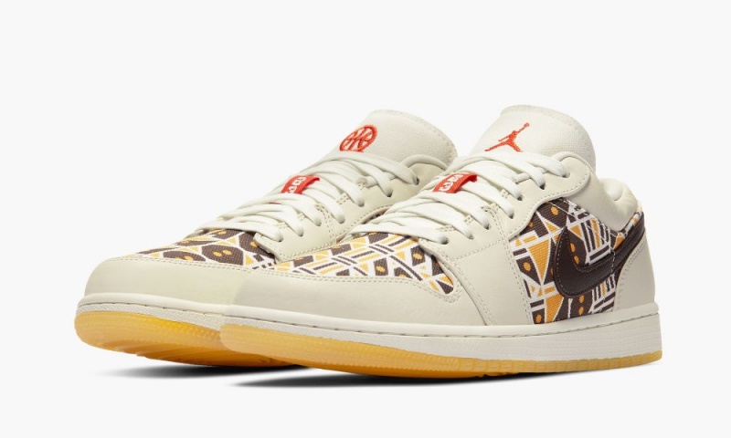 Nike Air Jordan 1 Low 'Quai 54' Schoenen Heren Oranje Bruin Nederland | 490185-VJT