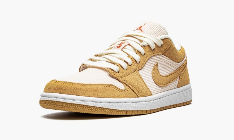 Nike Air Jordan 1 Low SE 'Corduroy & Suede' Schoenen Dames Bruin Wit Nederland | 120547-HQV