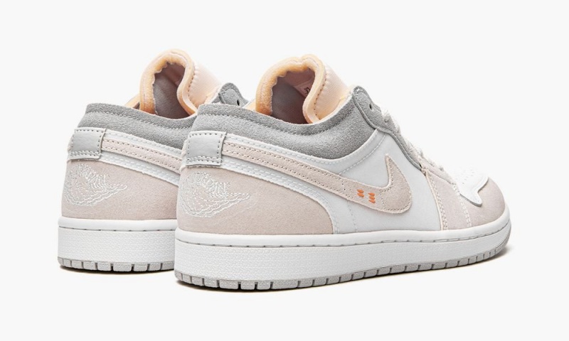 Nike Air Jordan 1 Low SE Craft 'Inside Out' Schoenen Heren Wit Grijs Nederland | 793615-DNG