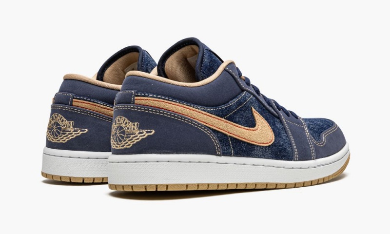 Nike Air Jordan 1 Low SE 'Denim' Schoenen Heren Donkerblauw Nederland | 758134-XAY