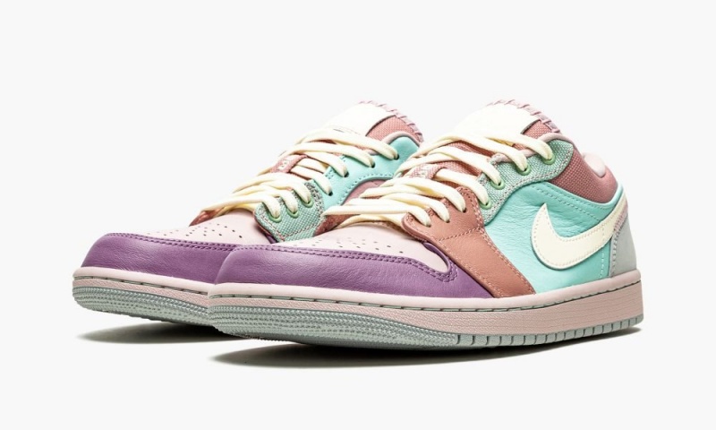 Nike Air Jordan 1 Low SE 'Easter Pastel' Schoenen Heren Roze Paars Blauw Nederland | 579184-IOK