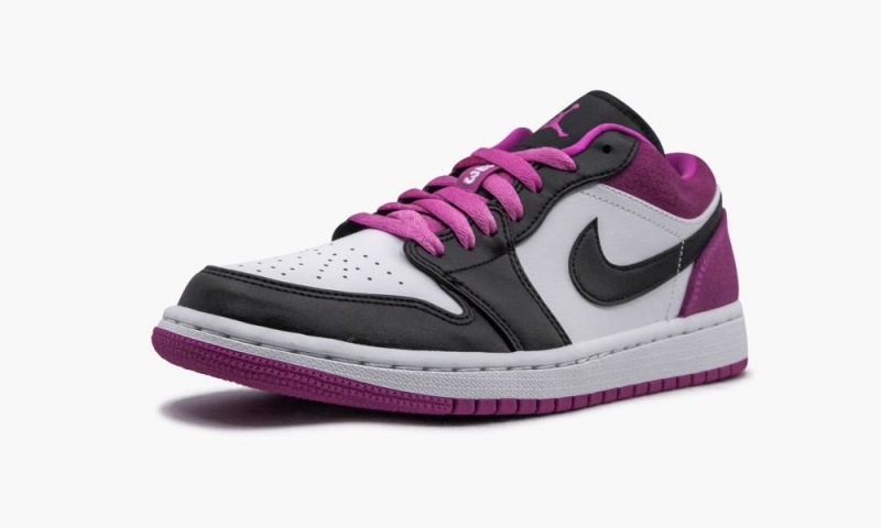 Nike Air Jordan 1 Low SE 'Fuchsia' Schoenen Heren Zwart Zwart Nederland | 049862-BSD