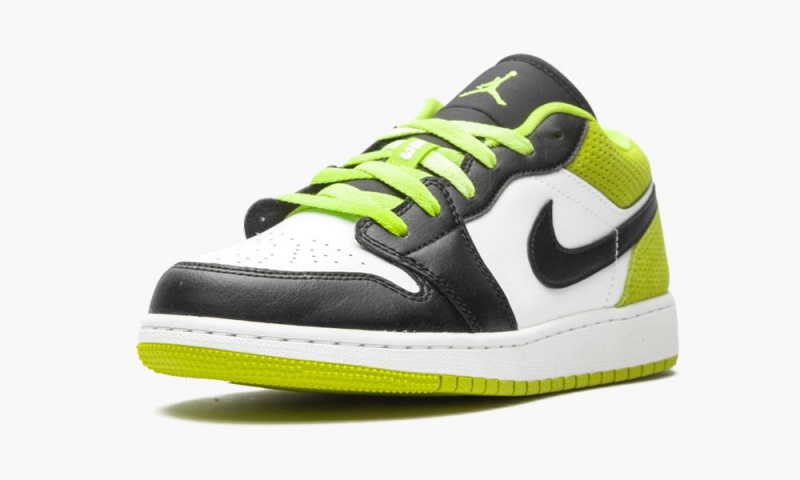 Nike Air Jordan 1 Low SE (GS) 'Black Cyber' Schoenen Kinderen Zwart Wit Nederland | 198234-DYZ
