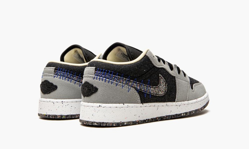 Nike Air Jordan 1 Low SE GS 'Crater' Schoenen Kinderen Lichtgrijs Zwart Nederland | 513872-ZST