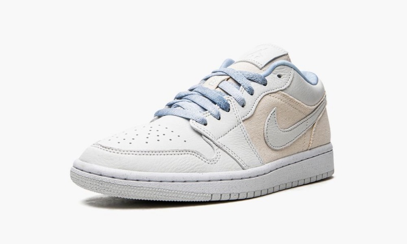 Nike Air Jordan 1 Low SE 'Grey cream' Schoenen Dames Wit Blauw Nederland | 854209-LRM