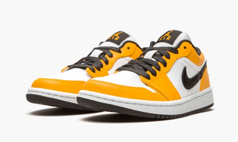 Nike Air Jordan 1 Low SE 'Laser Orange' Schoenen Dames Wit Oranje Zwart Nederland | 192457-NYU