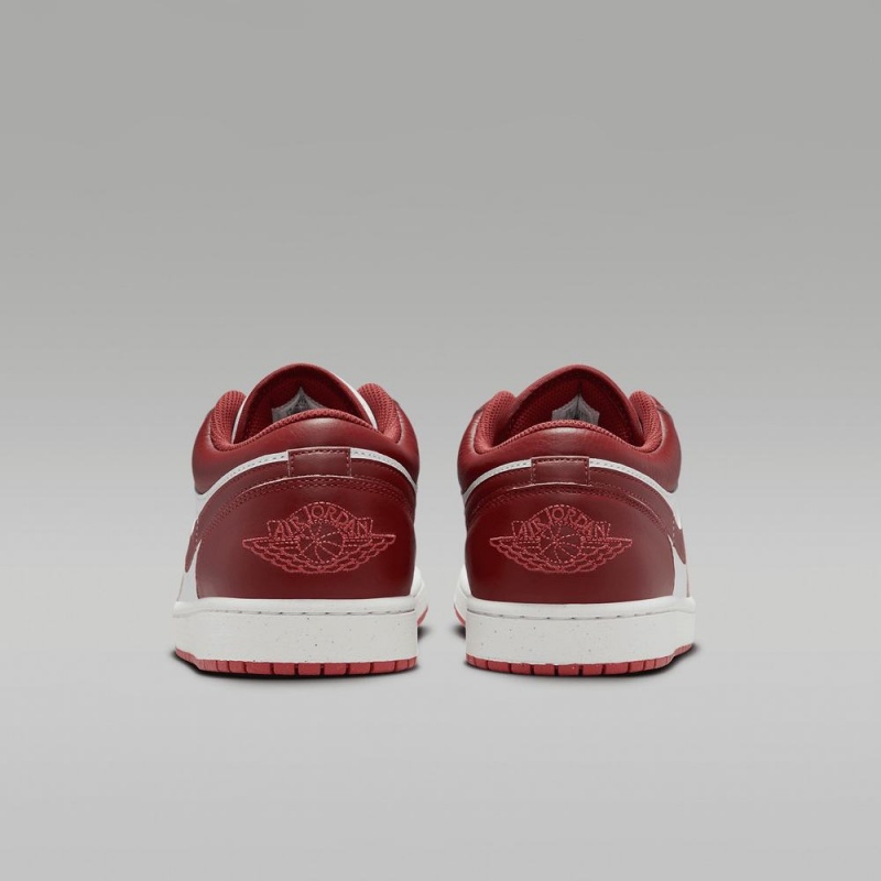 Nike Air Jordan 1 Low SE Schoenen Heren Wit Rood Nederland | 320176-VJI