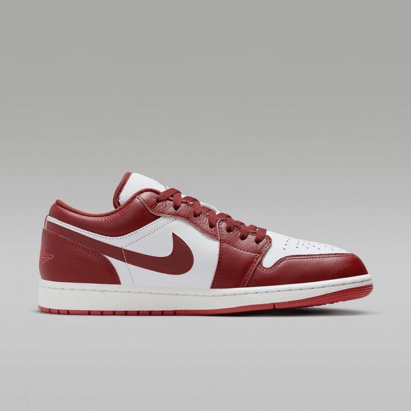 Nike Air Jordan 1 Low SE Schoenen Heren Wit Rood Nederland | 320176-VJI