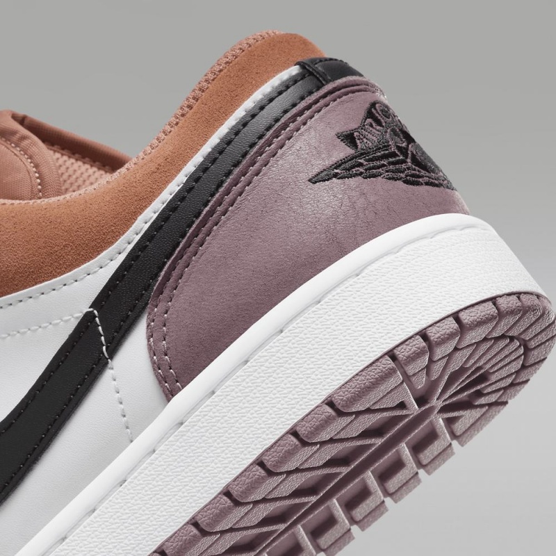 Nike Air Jordan 1 Low SE Schoenen Heren Wit Blauw Oranje Blauw Paars Zwart Nederland | 475139-YMZ