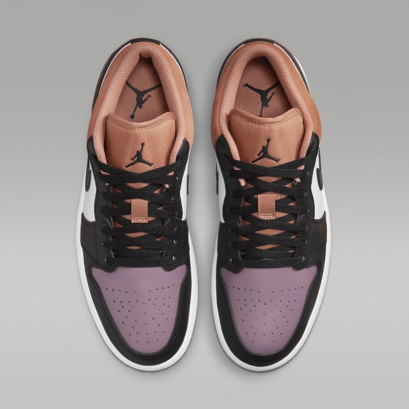 Nike Air Jordan 1 Low SE Schoenen Heren Wit Blauw Oranje Blauw Paars Zwart Nederland | 475139-YMZ