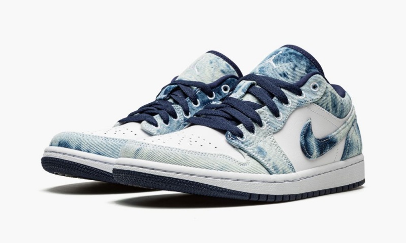 Nike Air Jordan 1 Low SE Schoenen Heren Wit Donkerblauw Nederland | 324689-BVK