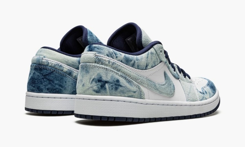 Nike Air Jordan 1 Low SE Schoenen Heren Wit Donkerblauw Nederland | 324689-BVK