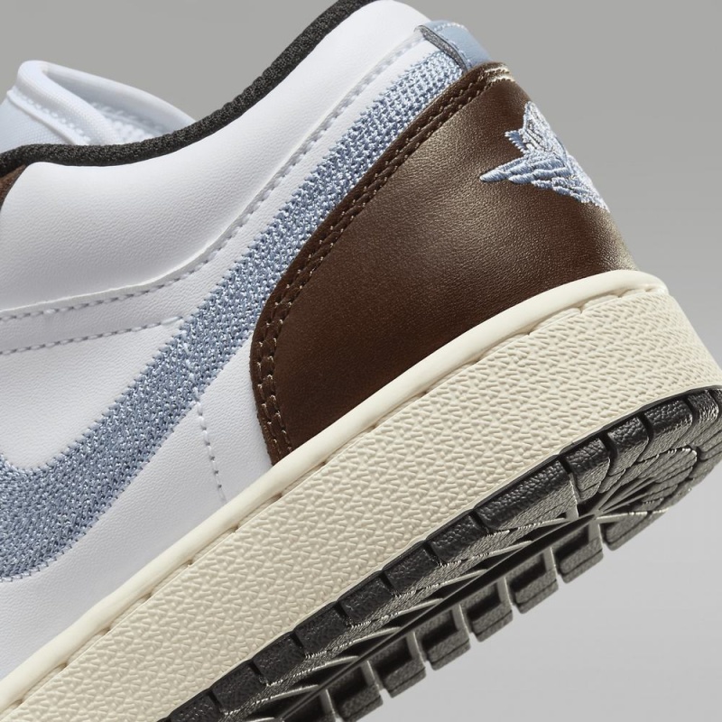 Nike Air Jordan 1 Low SE Schoenen Kinderen Wit Chocola Nederland | 786512-XAM