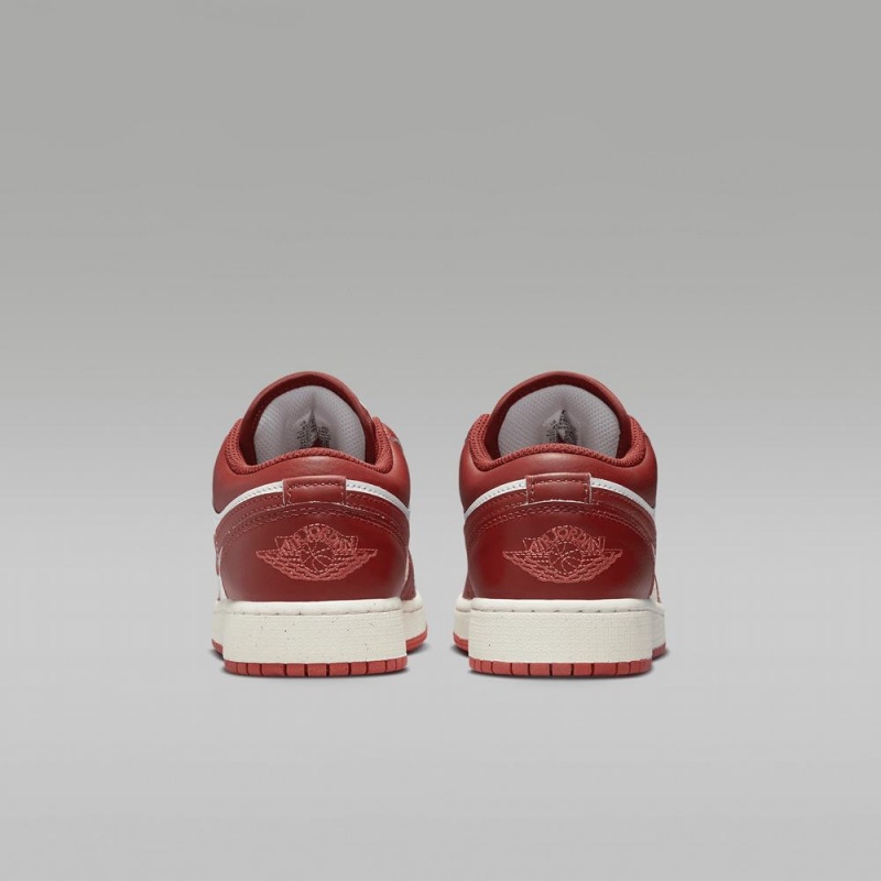Nike Air Jordan 1 Low SE Schoenen Kinderen Rood Wit Nederland | 638754-ILM
