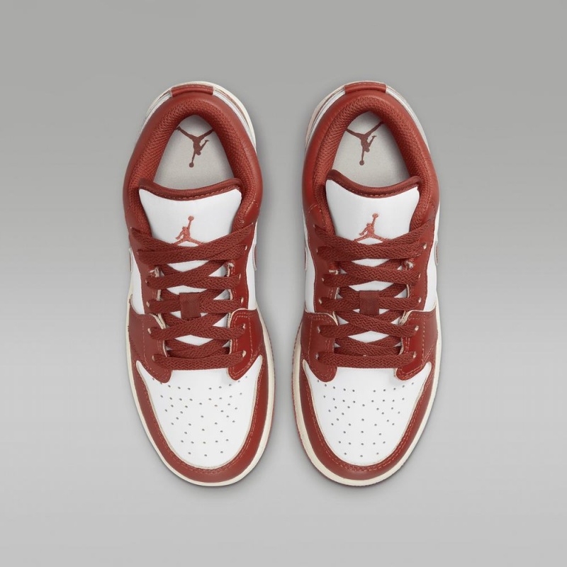 Nike Air Jordan 1 Low SE Schoenen Kinderen Rood Wit Nederland | 638754-ILM