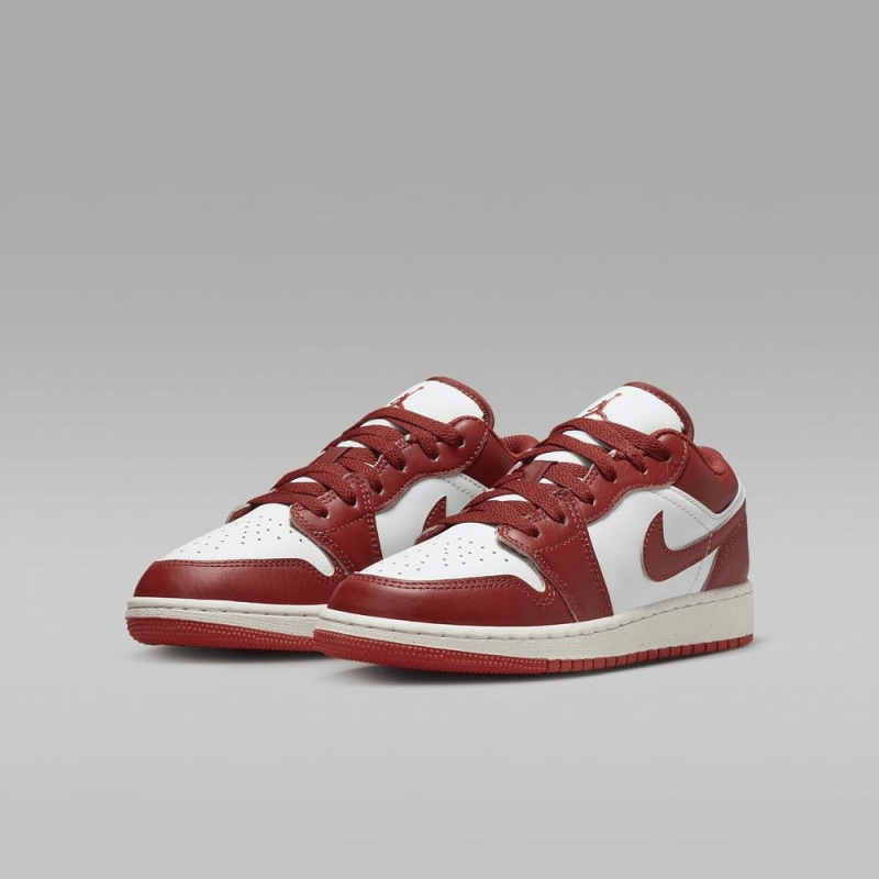 Nike Air Jordan 1 Low SE Schoenen Kinderen Rood Wit Nederland | 638754-ILM