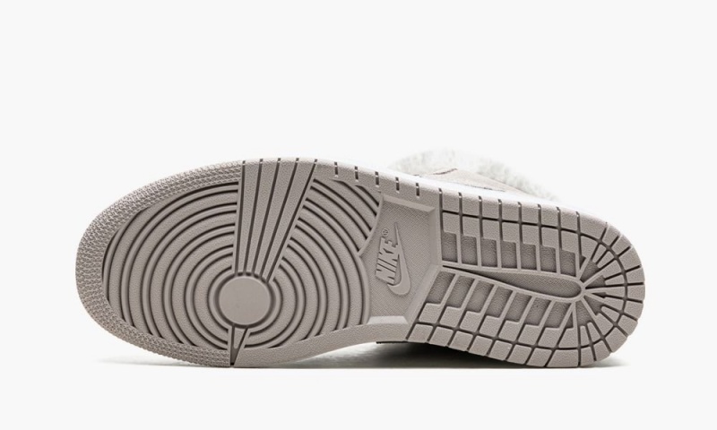 Nike Air Jordan 1 Low SE 'Sherpa Fleece' Schoenen Dames Grijs Wit Nederland | 620547-HRI