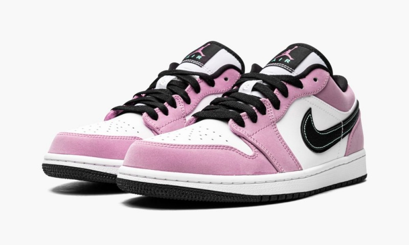 Nike Air Jordan 1 Low SE 'Violet Shock' Schoenen Heren Wit Paars Nederland | 796245-GFM