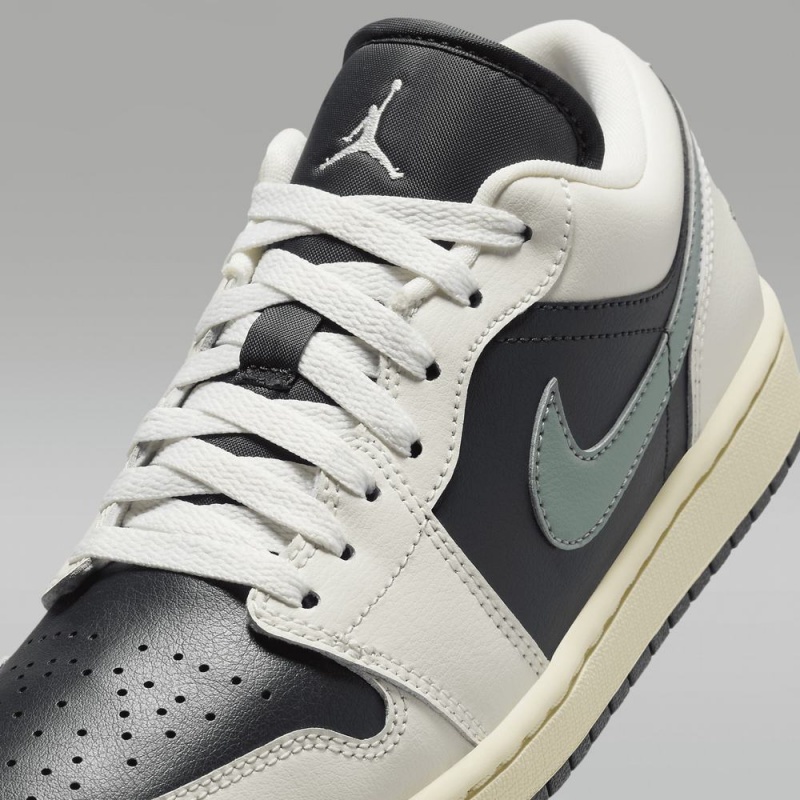 Nike Air Jordan 1 Low Schoenen Dames Donkergrijs Bruin Nederland | 156493-WRP