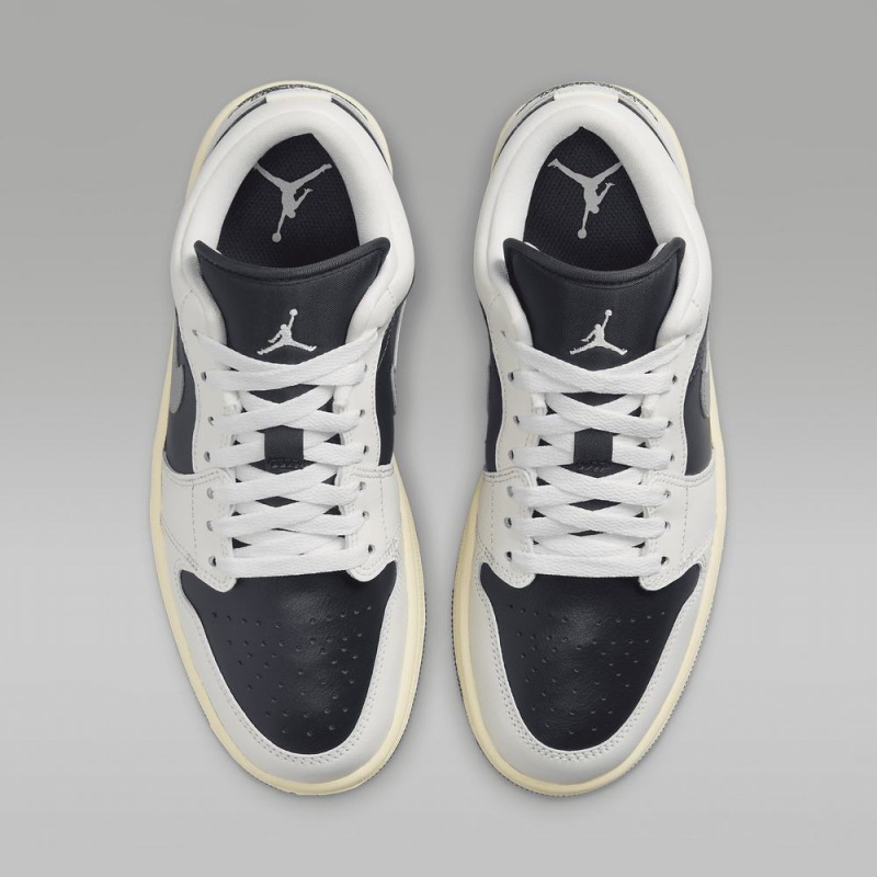 Nike Air Jordan 1 Low Schoenen Dames Donkergrijs Bruin Nederland | 156493-WRP