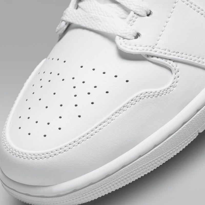 Nike Air Jordan 1 Low Schoenen Dames Wit Nederland | 165839-ILW