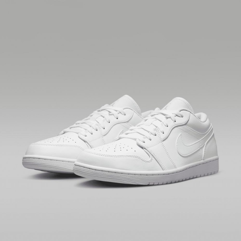 Nike Air Jordan 1 Low Schoenen Dames Wit Nederland | 165839-ILW