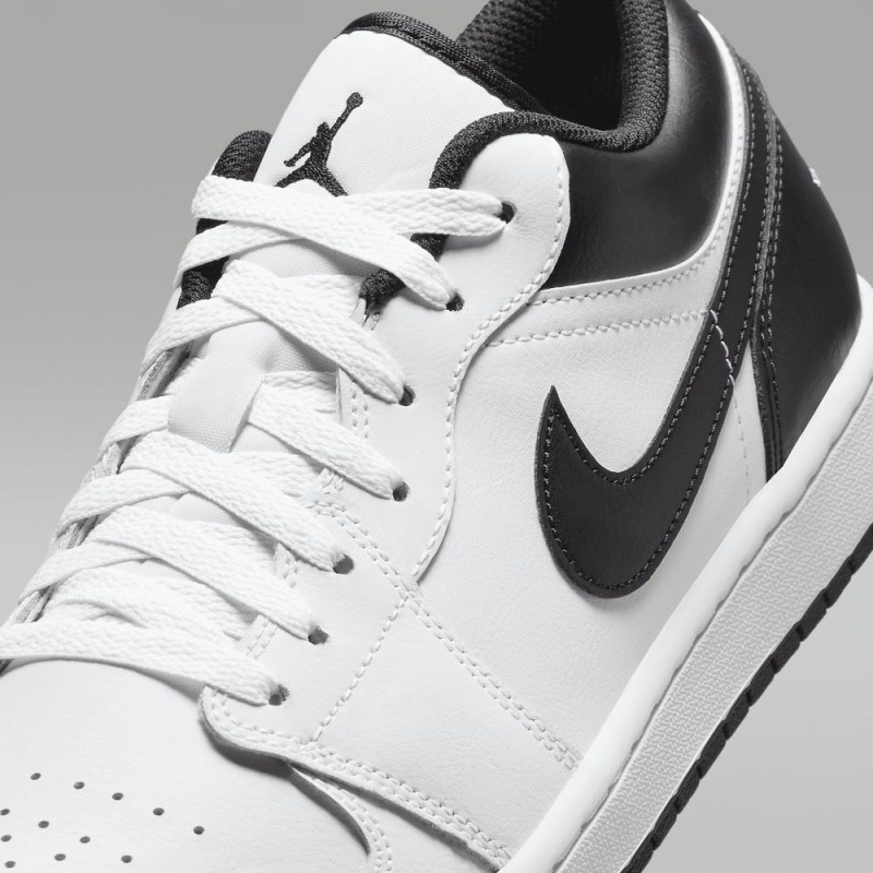 Nike Air Jordan 1 Low Schoenen Dames Wit Zwart Nederland | 563724-NQT