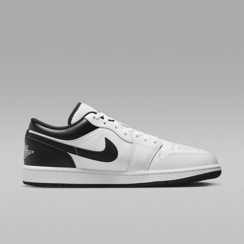 Nike Air Jordan 1 Low Schoenen Dames Wit Zwart Nederland | 563724-NQT