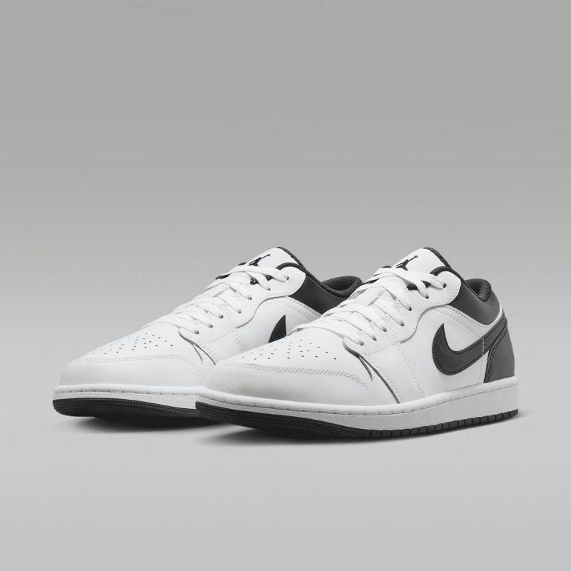 Nike Air Jordan 1 Low Schoenen Dames Wit Zwart Nederland | 563724-NQT
