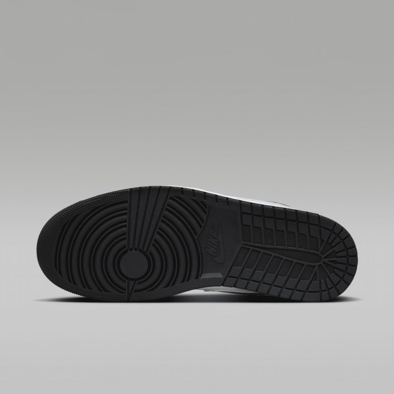 Nike Air Jordan 1 Low Schoenen Dames Wit Zwart Groen Nederland | 471085-QFY