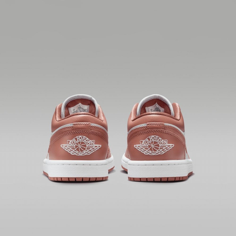 Nike Air Jordan 1 Low Schoenen Heren Roze Wit Nederland | 861097-WVG