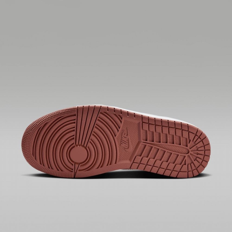 Nike Air Jordan 1 Low Schoenen Heren Roze Wit Nederland | 861097-WVG