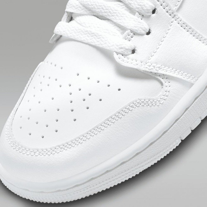 Nike Air Jordan 1 Low Schoenen Heren Wit Nederland | 439608-OYR