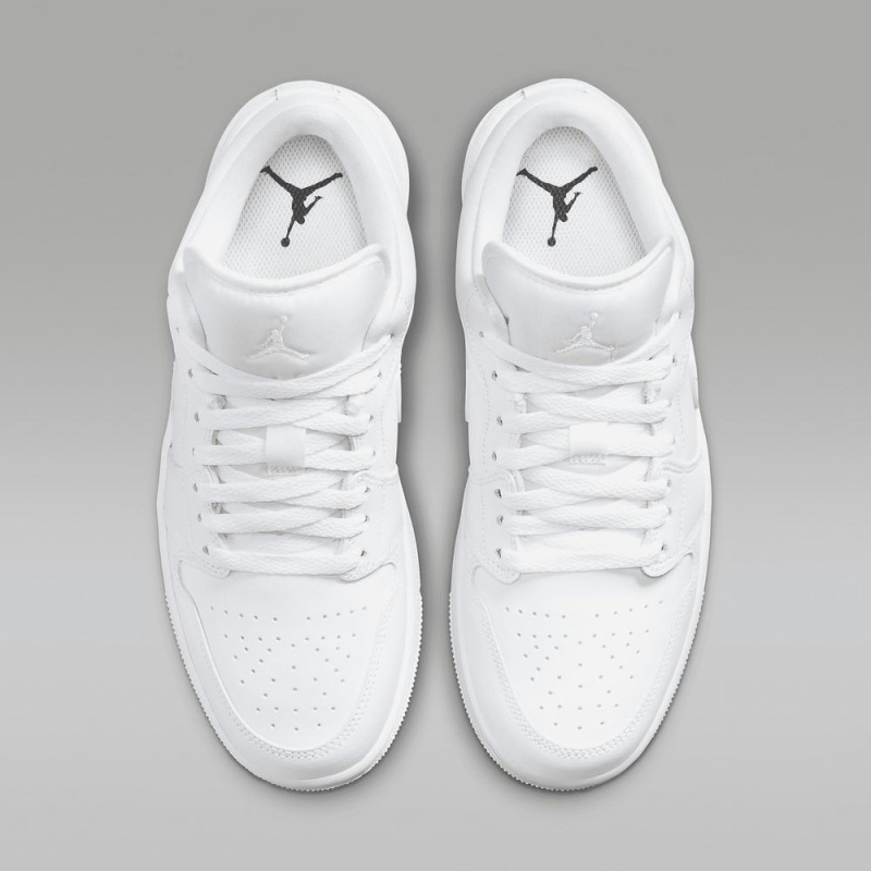 Nike Air Jordan 1 Low Schoenen Heren Wit Nederland | 439608-OYR