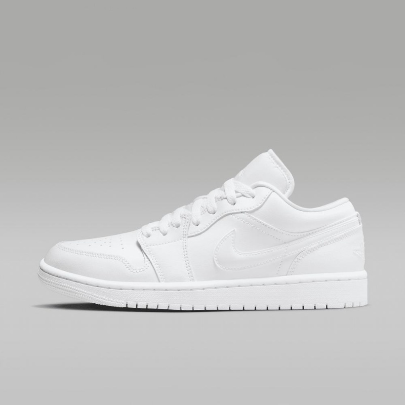 Nike Air Jordan 1 Low Schoenen Heren Wit Nederland | 439608-OYR