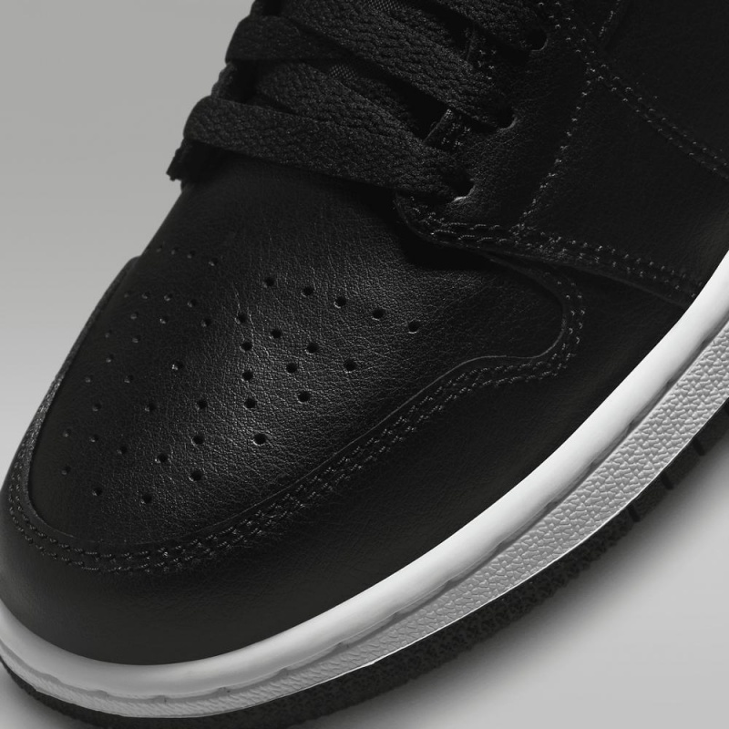 Nike Air Jordan 1 Low Schoenen Heren Zwart Nederland | 503241-SMN