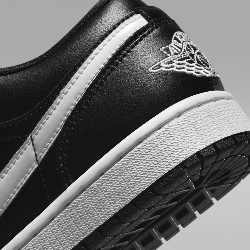 Nike Air Jordan 1 Low Schoenen Heren Zwart Nederland | 503241-SMN